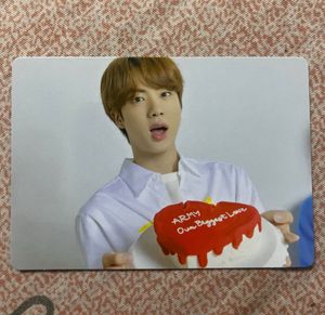 BTS Jin Official Photocard