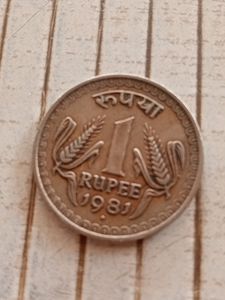 Rs 1 Big Coin 1981(Year)