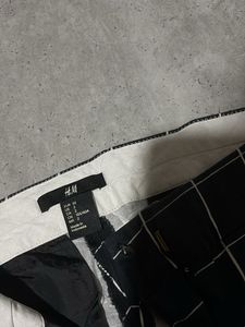 Checkered Black Pants