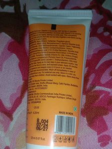 Vitamin C Suncream.