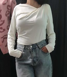 Elegant White Long Sleeve Top