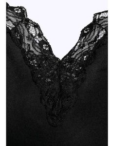 Zara Black Lace Cami