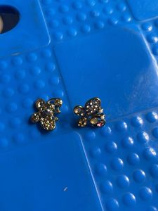 Butterfly Stone Earring