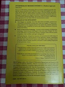 Intermediate Microeconomics Textbook