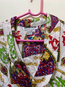 Patterned Button-Down Shirt Till 38