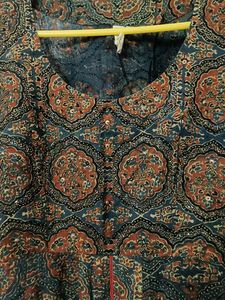 Jugalbandi Branded Ajrakh Kurti