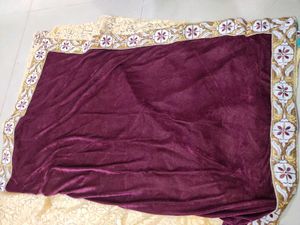 Beautiful Party Wear Velvet Pallu Saree