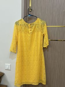 Yellow Lace Dress