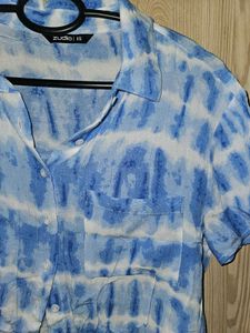 Tie Dye Summer Crop Shirt