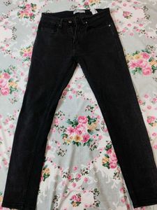 Zara Black Denim Jeans