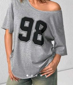 Grey '98' Graphic Tee