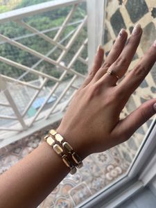 TFC Luma Gold Plated Bracelet (set of 2)