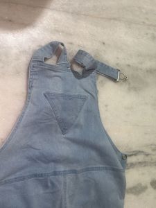 Denim Overalls Jumpsuit