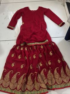 Red Anarkali Salwar Kameez