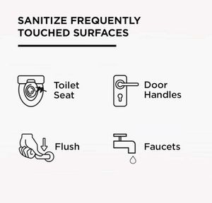 Pee Safe Toilet Seat Sanitizer Spray - 3 Units