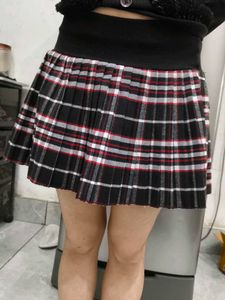 Plaid Mini Skirt