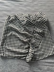 Gingham Skirt