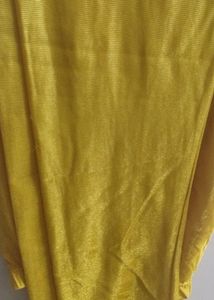 Golden Yellow Beautiful Anarkali Set