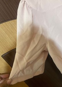Straight Light Pink Cotton Top