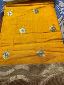 Brand New Silk cotton Saree