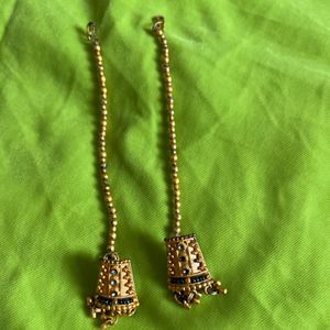 Dec Sale🔥 Golden Grey Jewellery  With Earring