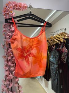 Floral Print Tank Top