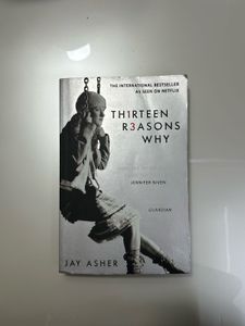 13 Reasons Why Novel. Book by Jay Asher