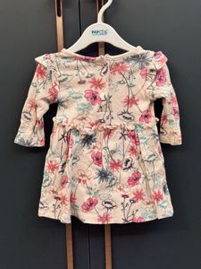 Adorable Floral Baby Dress &amp; Headband