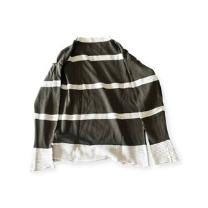 Full Sleeves Striped Top For Women