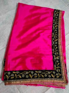 Elegant Pink Saree