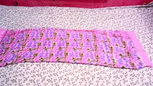 Pink Floral saree