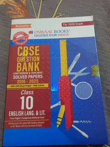 CBSE Class 10 English Lit. Question Bank