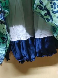 Girls Foral Green Formal