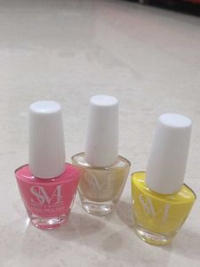 Combo Of 3 Nail Polish