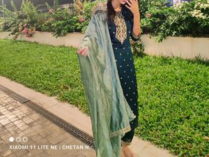 Elegant Embroidered Kurta Set