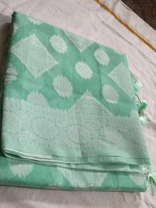 Elegant Green Saree