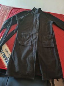 Elegant Black Trench Coat