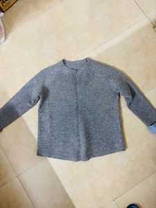 Gray Knit Sweater
