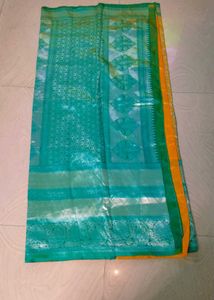 Multi Colour Banarasi Silk Saree