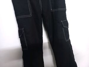 Black Cargo Jean