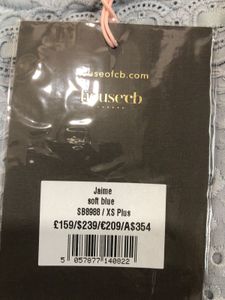 House Of CB Jamie Soft Blue Midi Dress