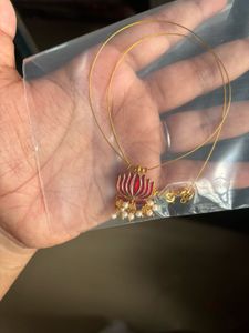 Trending Invisible Lotus Pendent Red