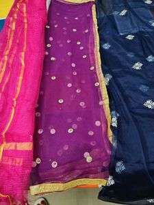 Beautiful Purple Dupatta