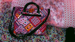Boho Patchwork Tote Bag