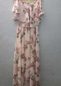 Western Wear  White Frock