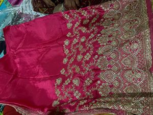 Beautiful Pink Embroidered Lehenga