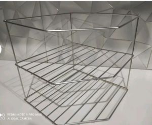Brand New ** 1 Stainless Steel Corner Rack Only