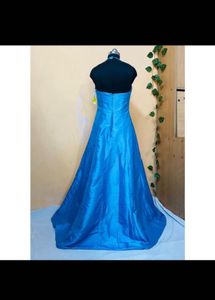 Beautiful Sky Blue Gown