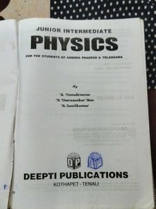 Junior Intermediate Physics