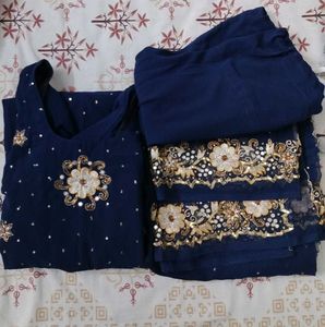 Elegant Blue Kurta
